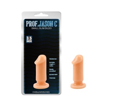 Realistyczna zatyczka analna korek penis mały 9cm